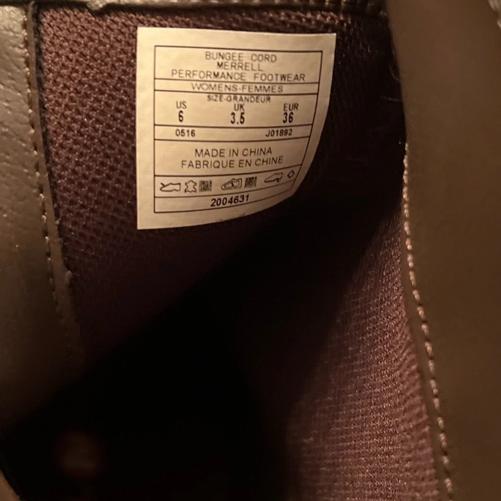 Merrell Dark Brown Winter Boots with Buckle